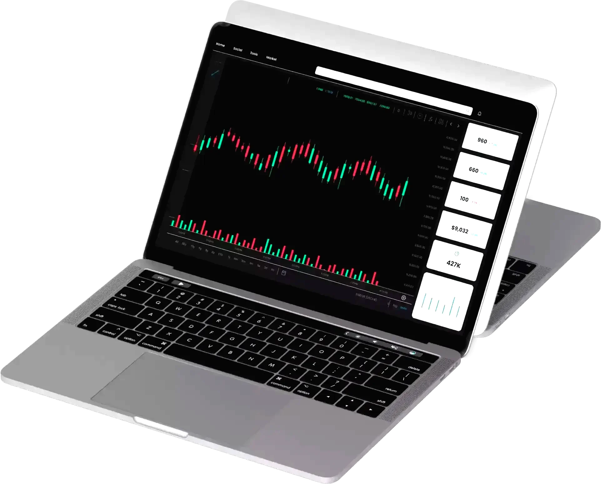 Varm Markedvik kryptoplattform